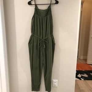 Bundle 2 Jumpsuits, Army Green & Mauve Jumpsuits